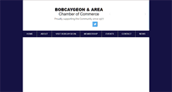 Desktop Screenshot of bobcaygeon.org